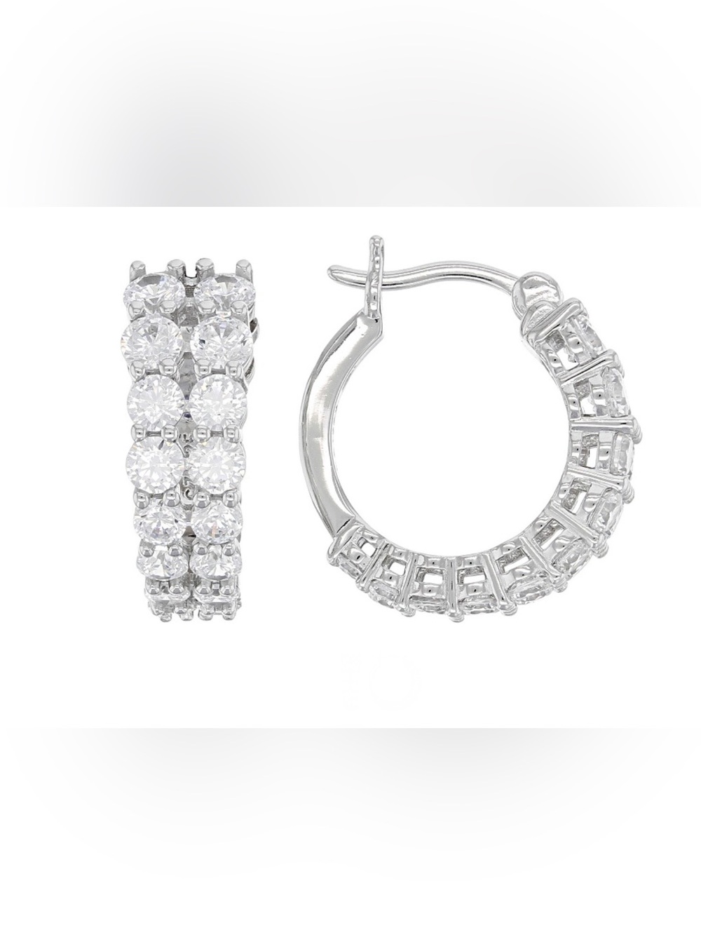 🌸JTV19 - Vanna K for Bella Luce White Diamond Simulants Earrings💎🛍️